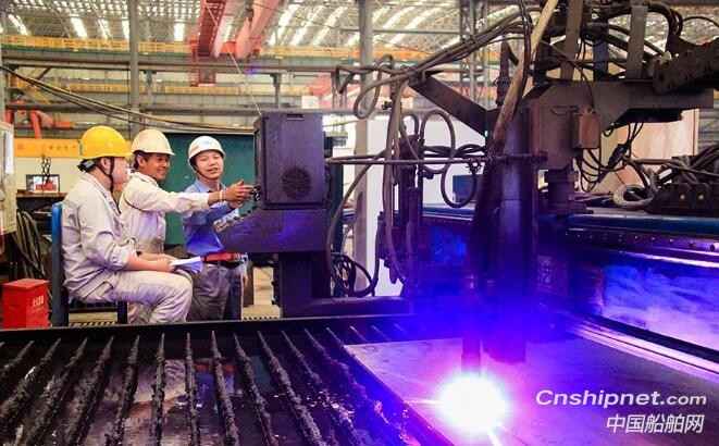 馬尾造船3艘成品油船分別開工上臺