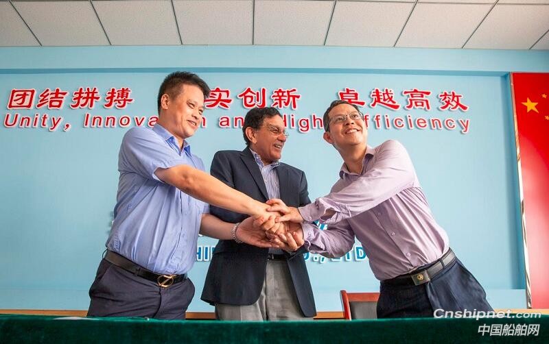 蕪湖造船2艘8000噸小型雜貨船點火開工