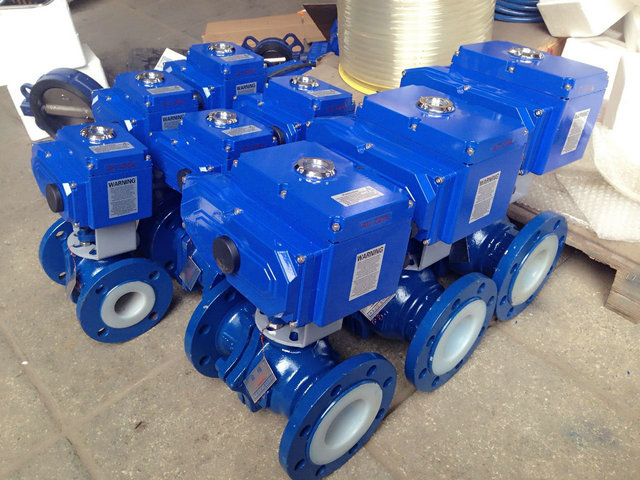 電動球閥實物圖2 電動球閥實物圖2