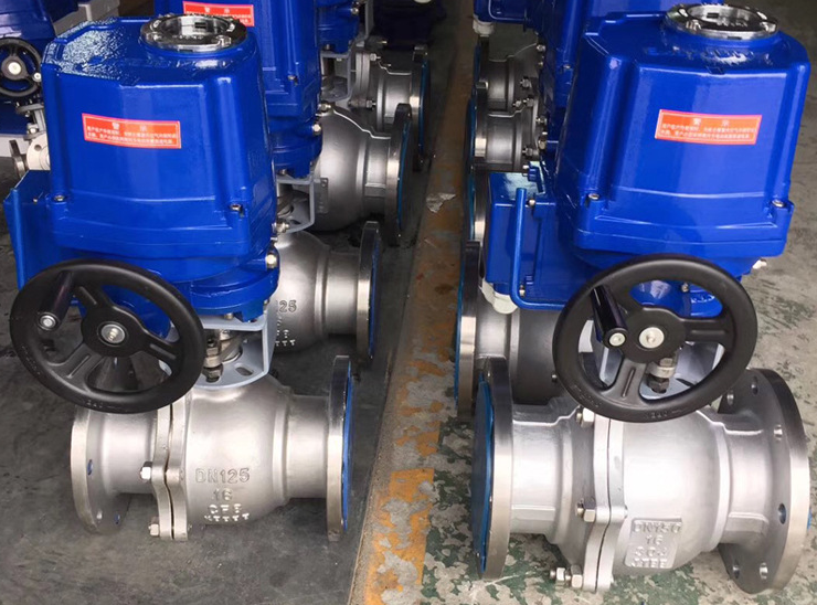 不銹鋼電動球閥尺寸型號說明(圖1)