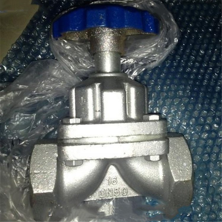 內(nèi)螺紋隔膜閥實(shí)物圖1 內(nèi)螺紋隔膜閥實(shí)物圖