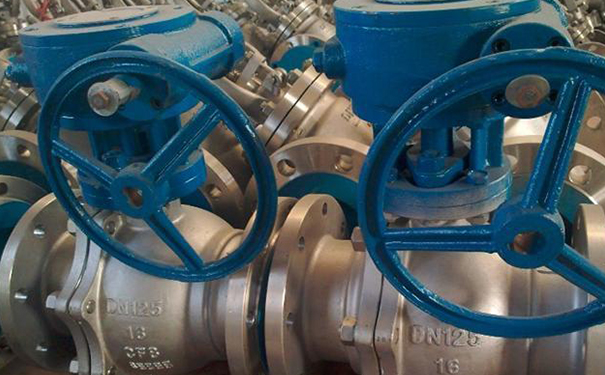 渦輪球閥,Q341F蝸輪傳動球閥實物圖1 渦輪球閥,Q341F蝸輪傳動球閥實物圖