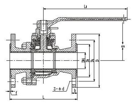 襯氟球閥尺寸型號材質PO/F46/F4/PFA