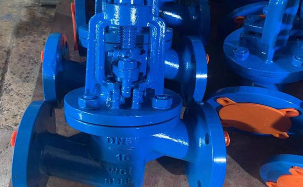 襯四氟截止閥J41F4-16C實物圖2 襯四氟截止閥J41F4-16C實物圖